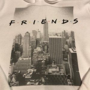 Friends Hooded pullover Sz M